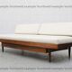 Vintage wooden bed with drawers, Netherlands, 1960
