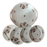 Porcelain dessert set