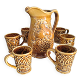 Pichet et ses 6 mugs