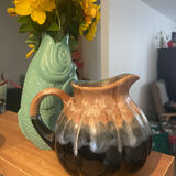 Flame sandstone pitcher
