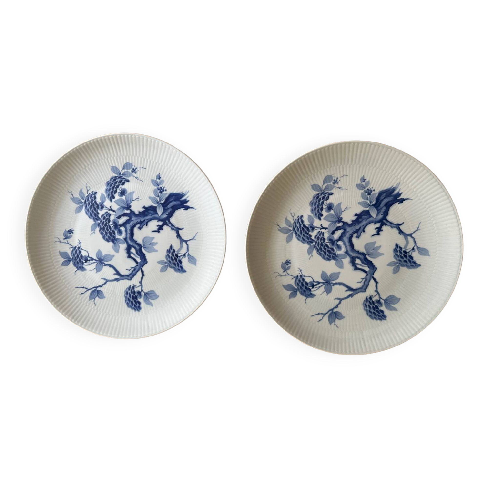 Set of two German porcelain dishes from the 1950s