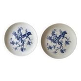 Lot de deux plats en porcelaine allemande années 50