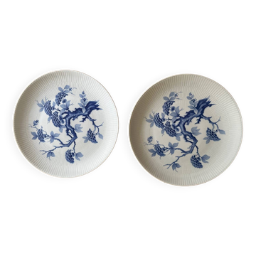 Set of two German porcelain dishes from the 1950s