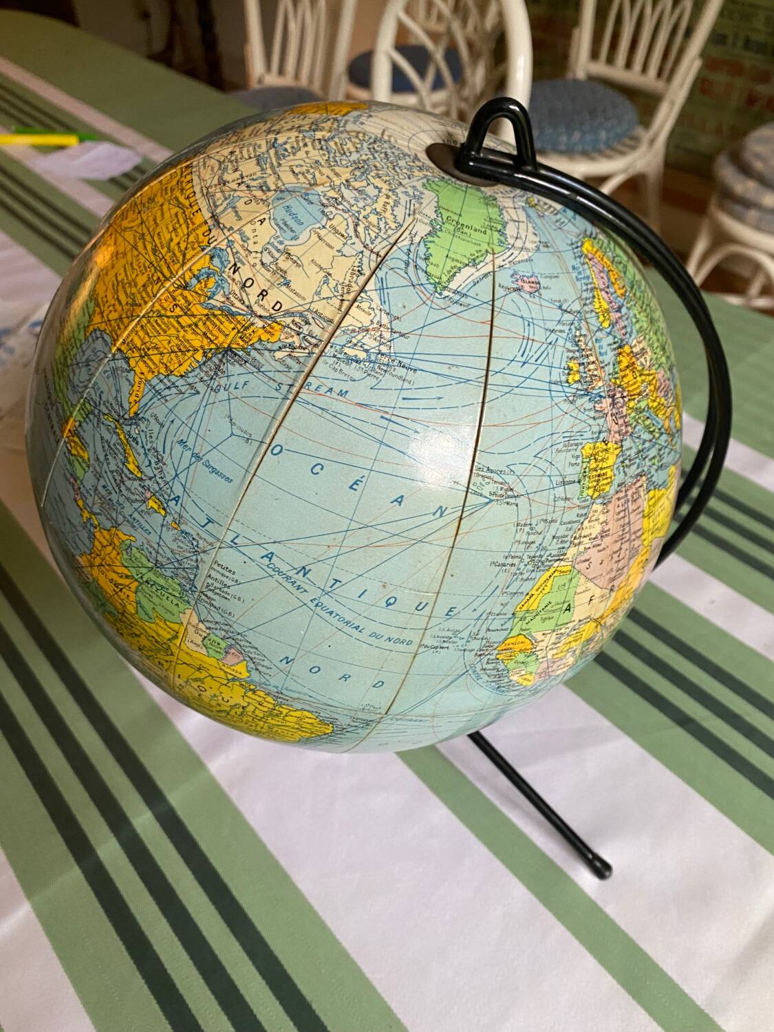 Earth globe
