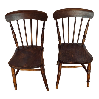 Pair of bistro chairs