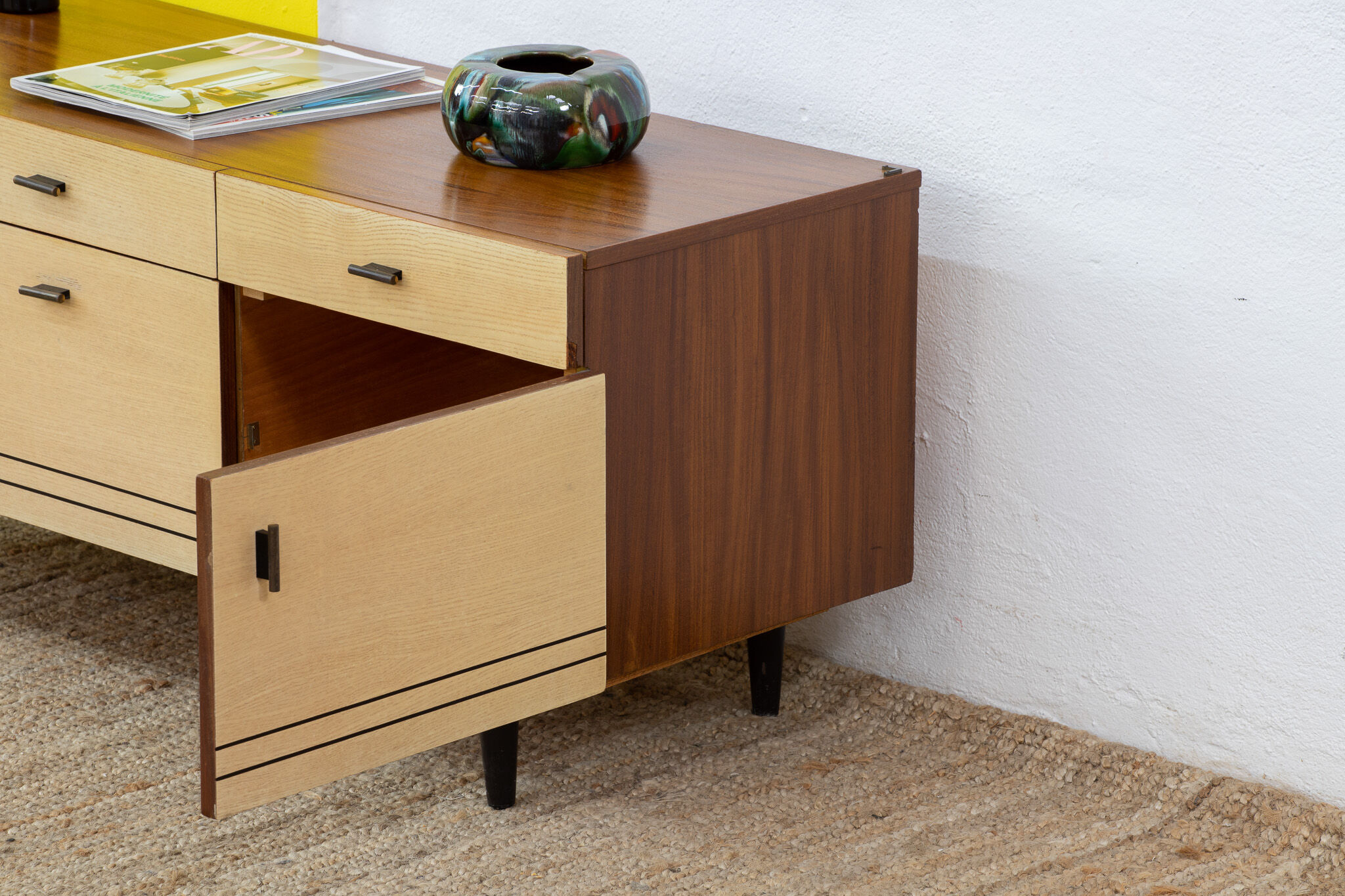 Vintage Scandinavian Enfilade – 120 cm