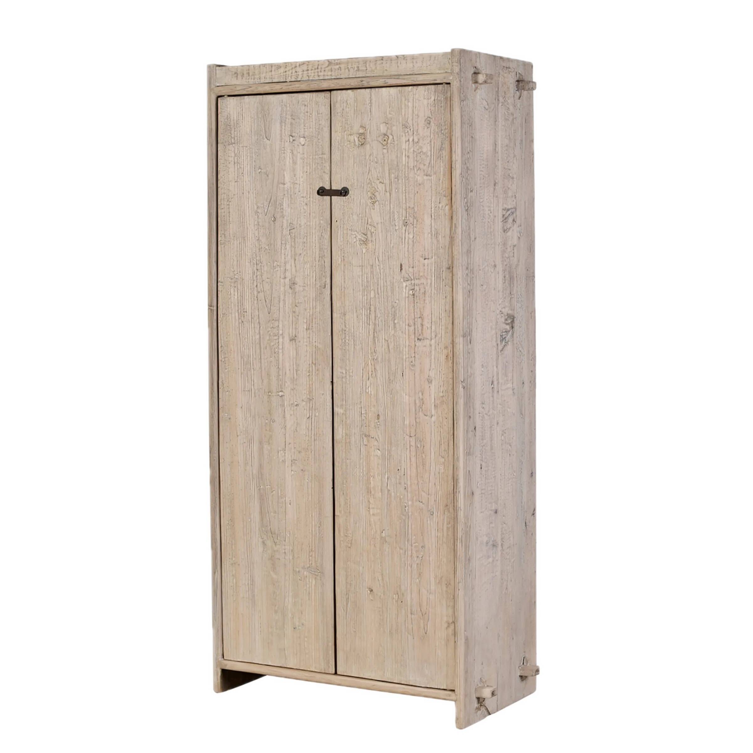 Ankang - Minimalist Chinese wardrobe in recycled pine no. 3