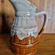 Pitcher vintage revol form barrel 1 l beige caramel