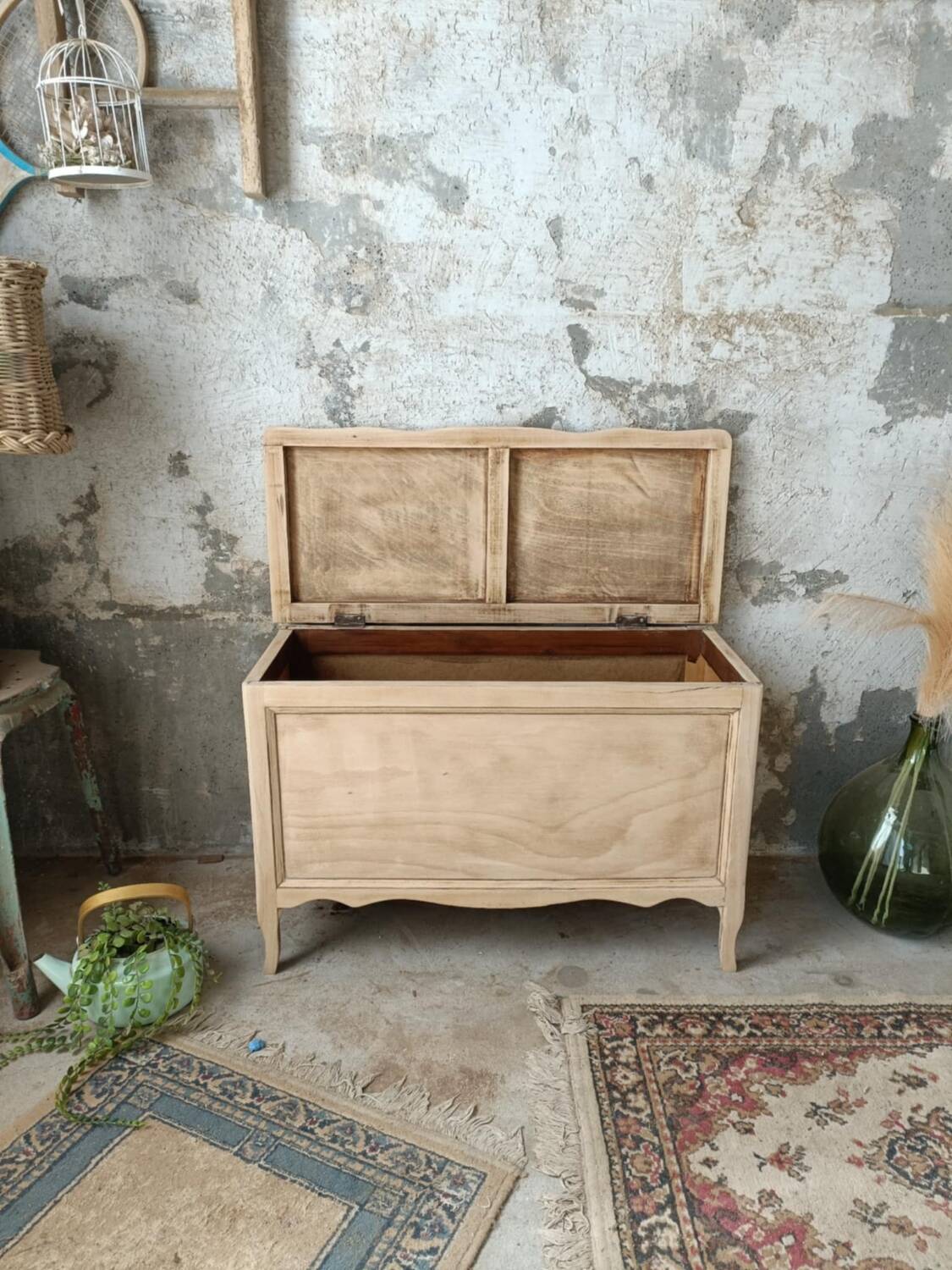 Wooden chest
