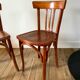 Duo de chaises bistrot Luterma années 30