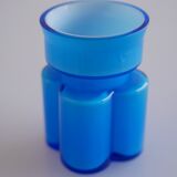 Mid-century modern Scandinavian art glass small vase by Po Ström for Alsterfors, Sweden