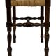 Vintage stool side table design brutalist design 60's oak