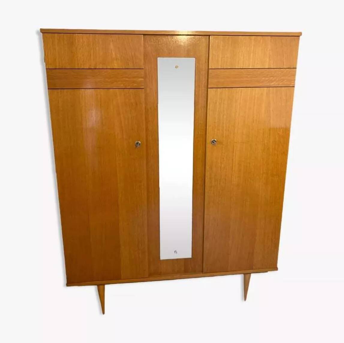 Vintage double door wardrobe from the 60s