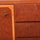 Bibliothèque vintage scandinave Roxen Möbel IKEA en teck Suède 1960