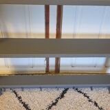 Coat rack wall shelves