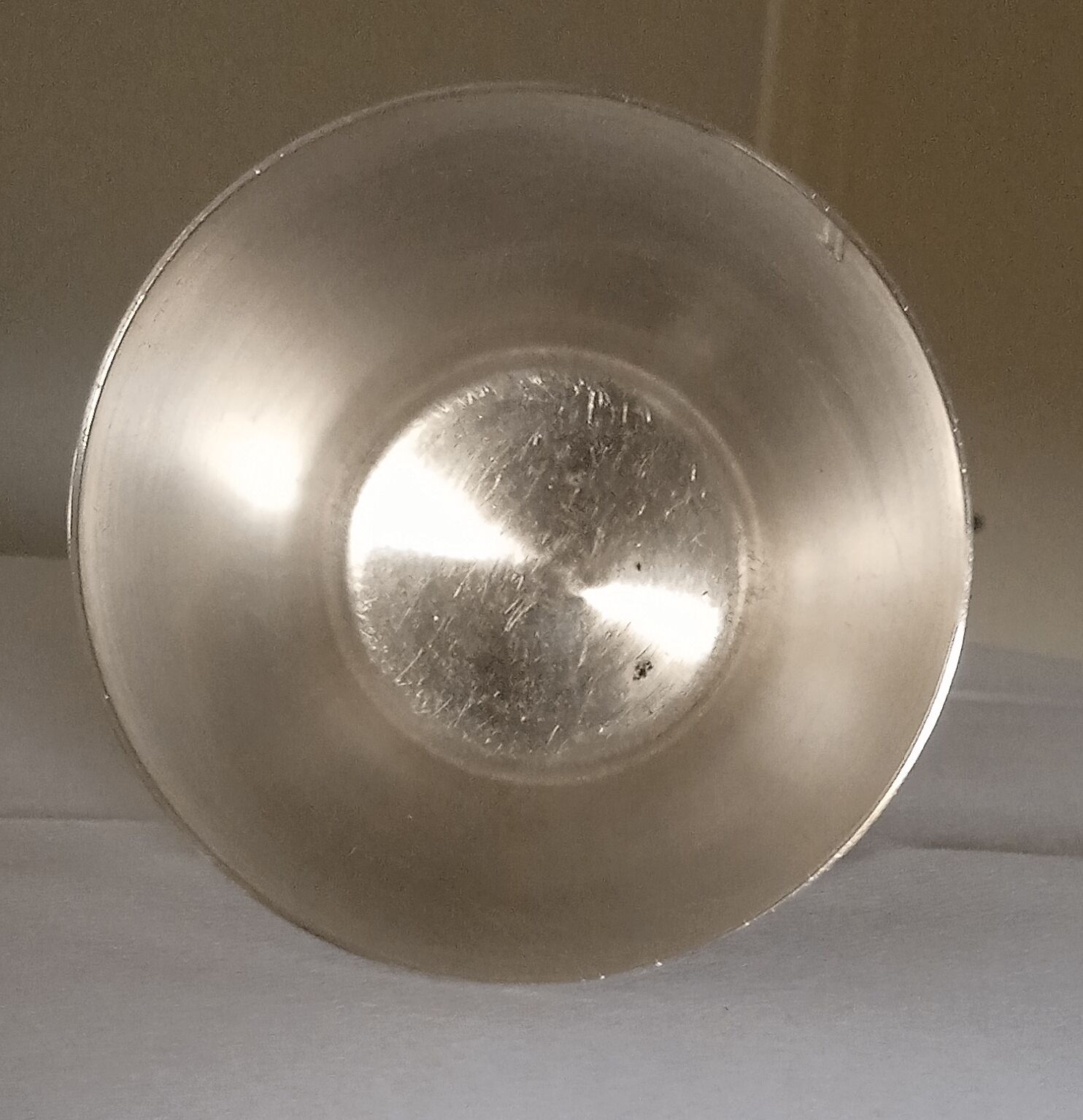Timbale de baptême en argent 1950 Selency
