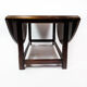 Table basse en acajou avec extensions, années 1930