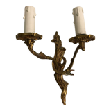 Bronze wall lamp