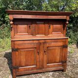 Old 18th century 2-part solid oak dresser