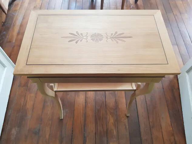 Console en marqueterie