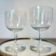 2verres à vin et eau Baccarat m. Ballon