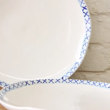 Set of 2 flat plates 'the grant'