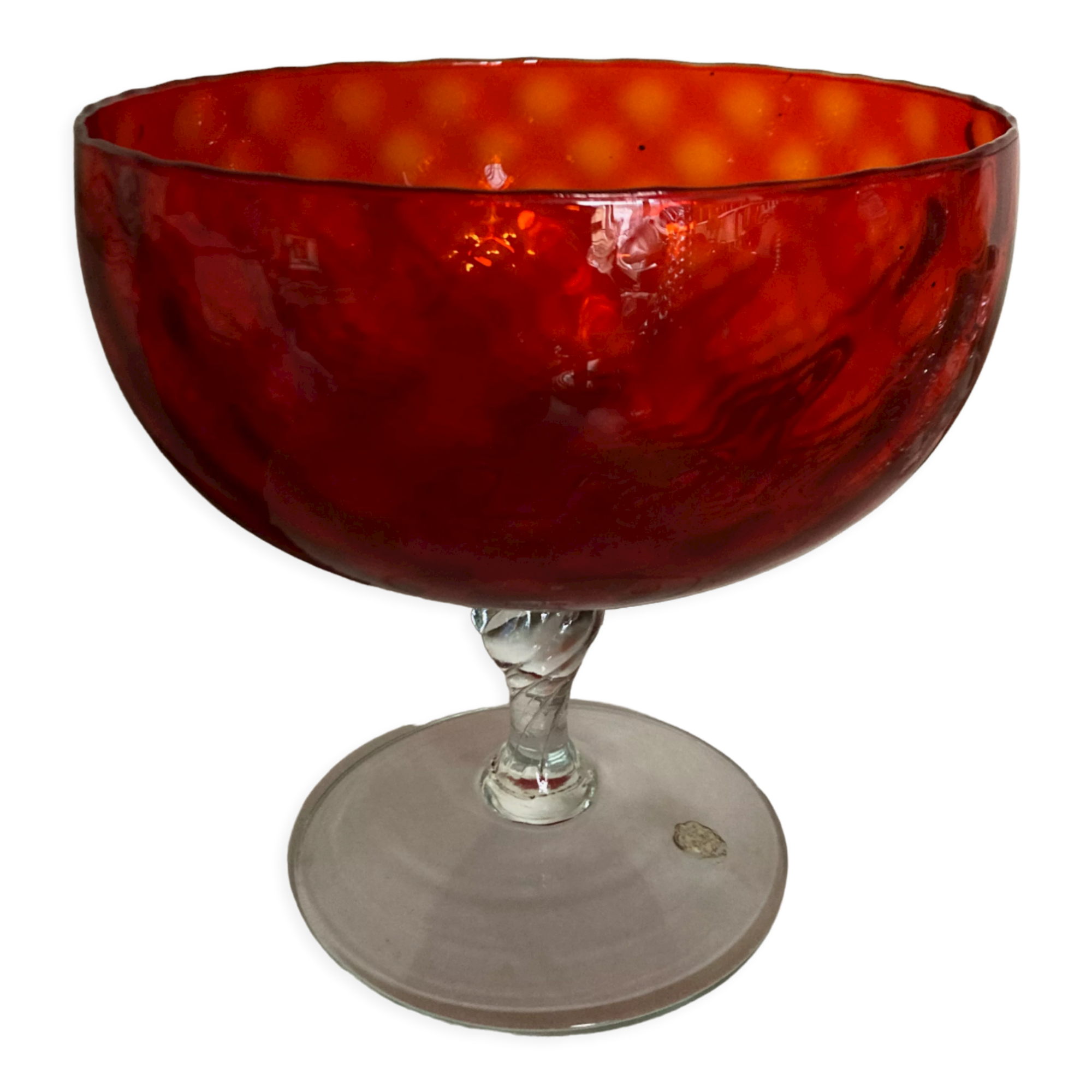 Product Popup Noel 22 Coupe Empoli XXL in red ringing crystal