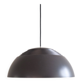 Dark brown 'AJ Royal' pendant lamp by Arne Jacobsen for Louis Poulsen, Denmark 1958