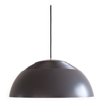 Suspension marron foncé "AJ Royal" par Arne Jacobsen pour Louis Poulsen, Danemark 1958