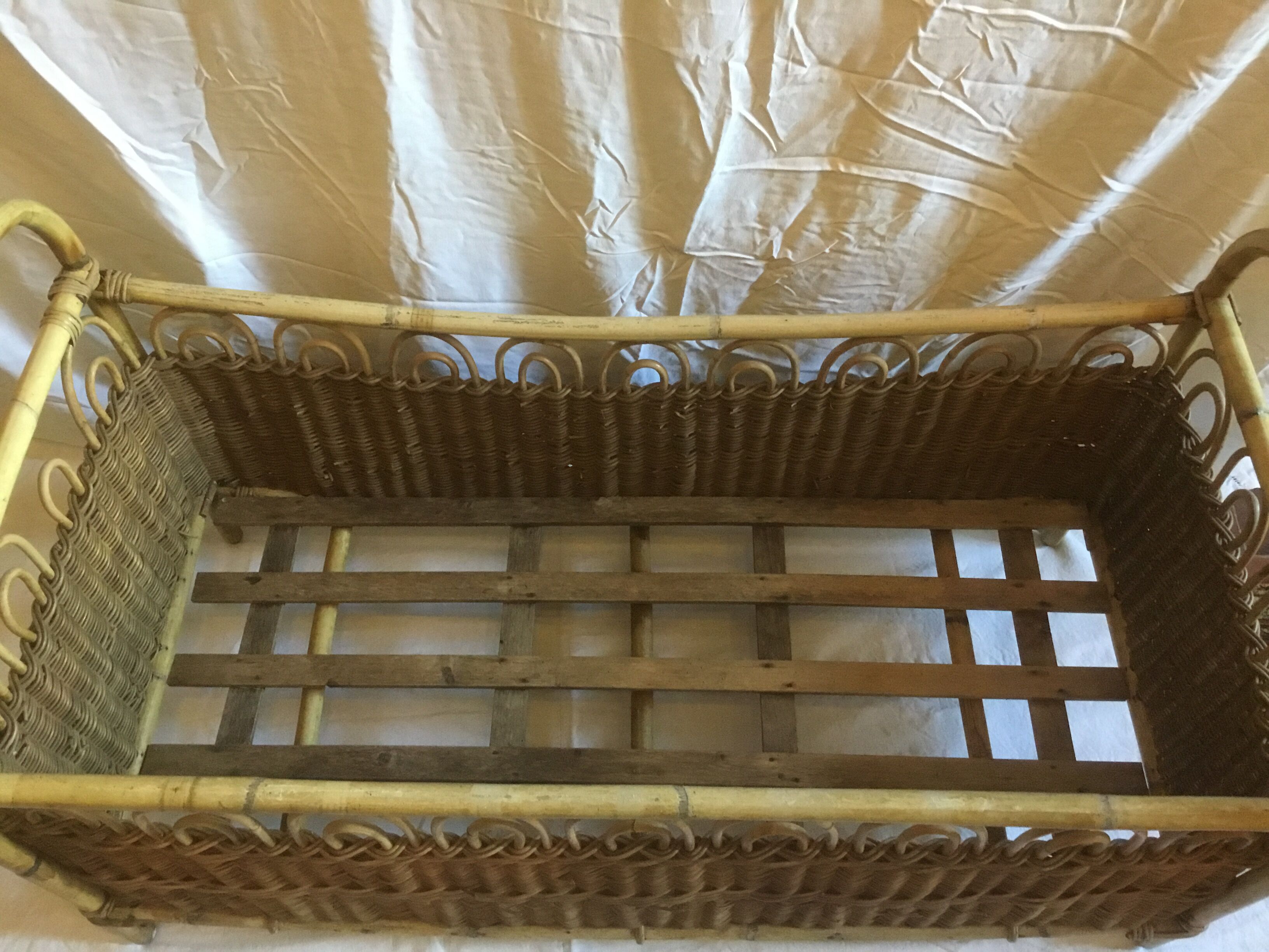 Child 1960 rattan bed