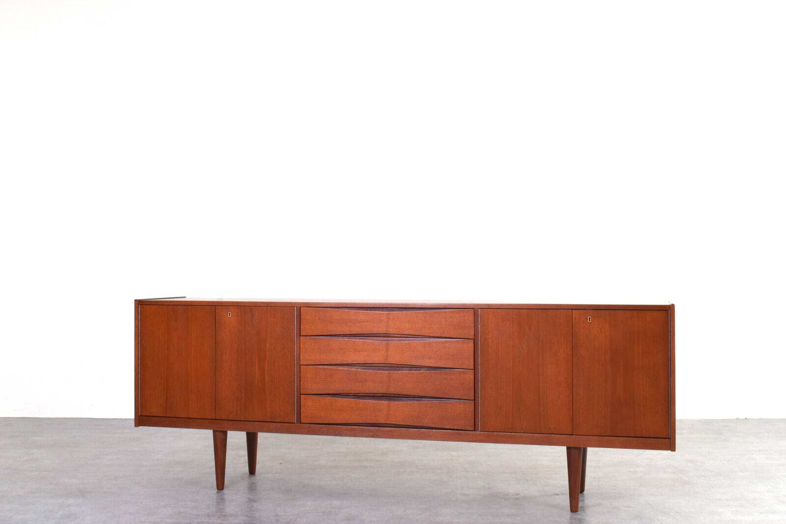 Mid-Century Teak Sideboard from Skeie & Co. Norheimsund, 1960s.