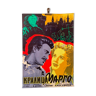 Affiche originale "La reine Margot  " 1954