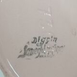 Pitcher slip digoin sarreguemines grape decor