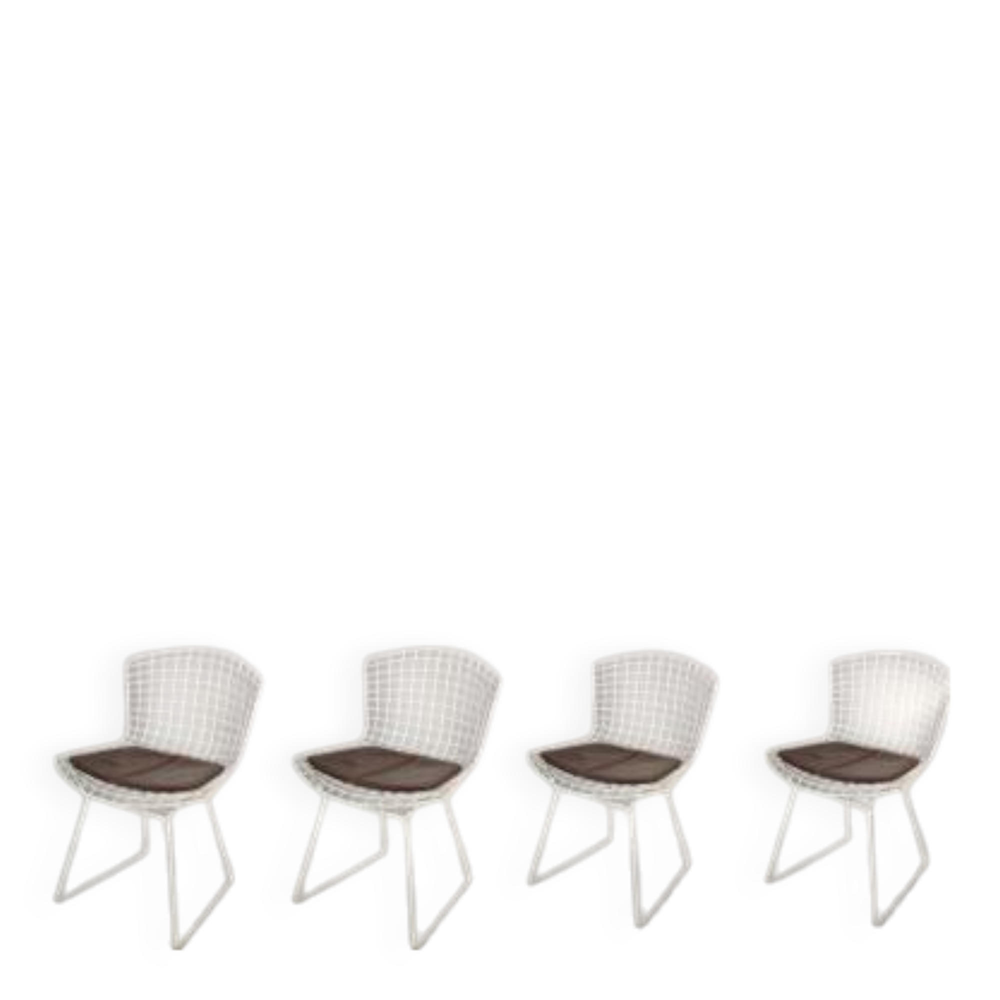 Harry BERTOIA (1915-1978) for KNOLL INTERNATIONAL, publisher. 4 Chairs
