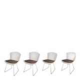 Harry BERTOIA (1915-1978) for KNOLL INTERNATIONAL, publisher. 4 Chairs