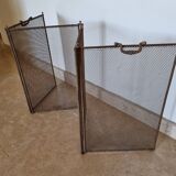Fire barrier grille