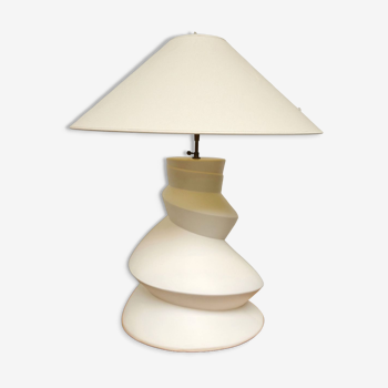 Lampe vintage XXL en céramique design Jacques Molin Charolles