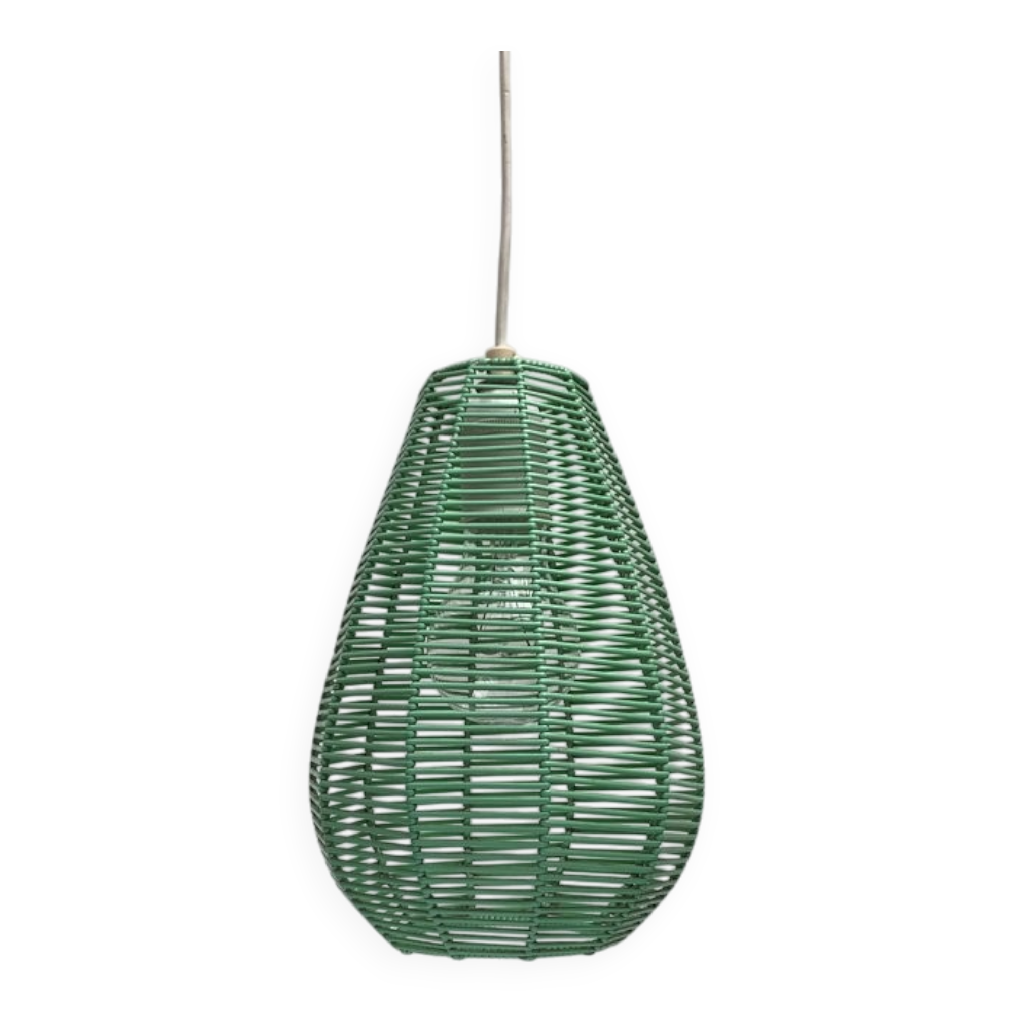 Minimalist German suspension from the mid-century by Böhmer, 1960s.
