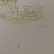 Original lithograph signed and numbered François Delaroziere L'éléphant, 2008.