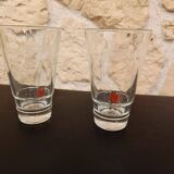 Set of 2 vintage Jameson whiskey glasses