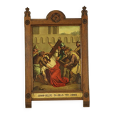 Antique 19th Century Religious Painting
