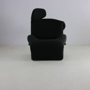 Eighties design easy chair / chaise-longue by Toshiyuki Kita for Cassina
