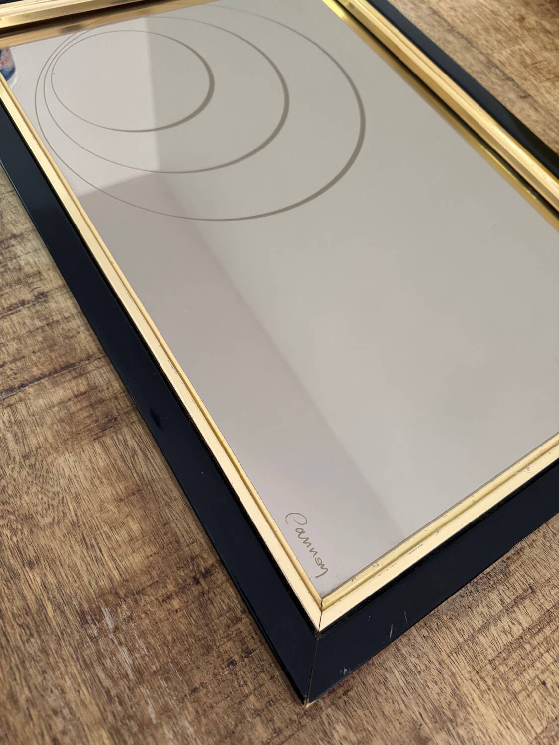 Vintage mirror frame