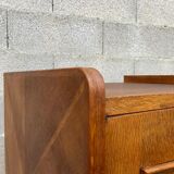 Bonnetière Art Deco oak 1950