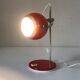 Vintage red eye ball lamp 1970