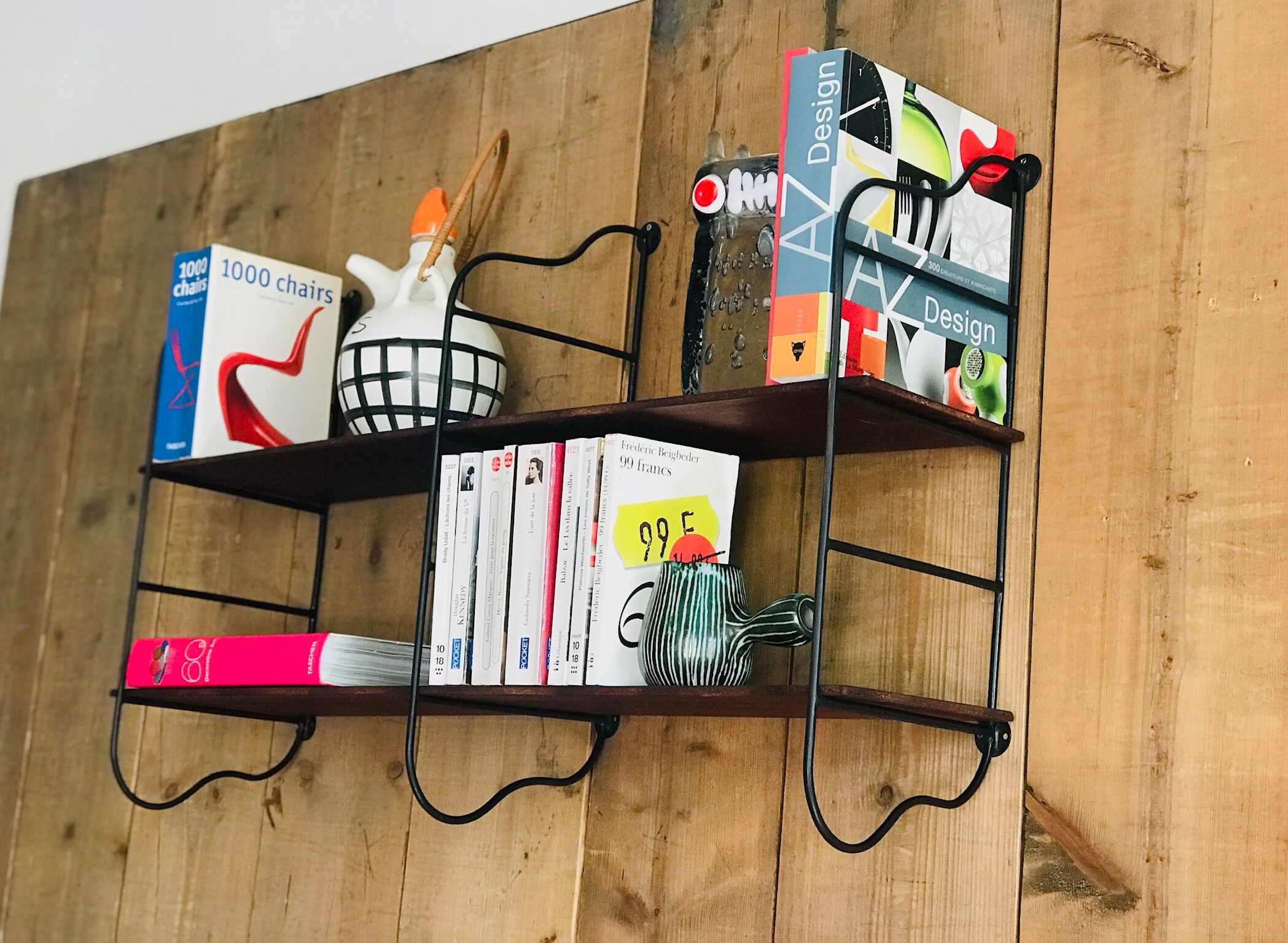 Vintage wall shelf 1960