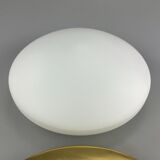 60s 70s Hustadt Leuchten Plafoniere ceiling lamp glass space age design