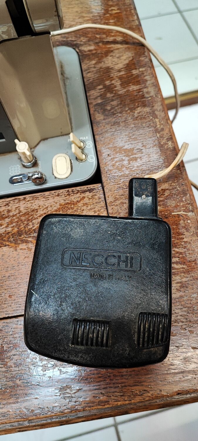 Necchi furniture and sewing machine