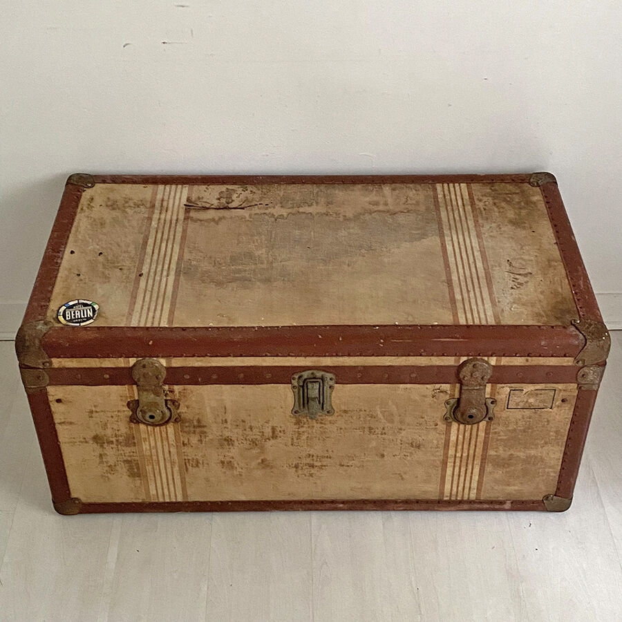 Vintage Travel Trunk 50's