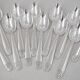12 dessert spoons Grand Prix model silver-plated 18 cm excellent condition